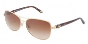 Tiffany & Co. TF3036B Sunglasses Sunglasses - 60723B Gold Brown Gradient 