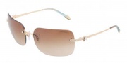 Tiffany & Co. TF3038B Sunglasses  Sunglasses - 60023B Gold Brown Gradient