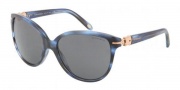 Tiffany & Co. TF4064B Sunglasses Sunglasses - 81133F Ocean Blue Gray 