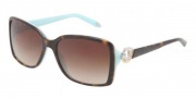 Tiffany & Co. TF4066 Sunglasses Sunglasses - 81343B Top Havana / Blue Brown Gradient 