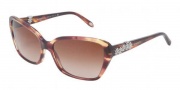 Tiffany & Co. TF4069B Sunglasses Sunglasses - 80813B Spotted Violet / Brown Gradient 