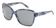 Tiffany & Co. TF4070B Sunglasses Sunglasses - 81133F Ocean Blue Gray 