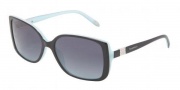 Tiffany & Co. TF4071B Sunglasses Sunglasses - 80553C Black / Blue Gray Gradient 