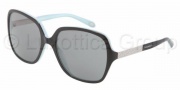 Tiffany & Co. TF4072B Sunglasses Sunglasses - 80553F Black / Blue Gray