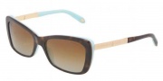 Tiffany & Co. TF4075B Sunglasses  Sunglasses - 8134 T5 Havana / Blue Pollar Brown Gradient