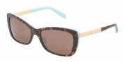 Tiffany & Co. TF4075B Sunglasses  Sunglasses - 81343G Havana / Blue Brown