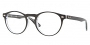Ray Ban RX5283 Eyeglasses Eyeglasses - 2034 Top Black On Transparent