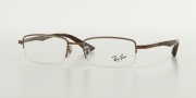 Ray Ban RX6237 Eyeglasses Eyeglasses - 2690 Matte Light Brown