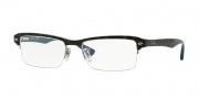 Ray Ban RX7014 Eyeglasses Eyeglasses - 5068 RTop Havana On Blue