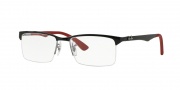 Ray Ban RX8411 Eyeglasses Eyeglasses - 2509 Shiny Black 