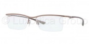 Ray Ban RX8706 Eyeglasses Eyeglasses - 1107 Matte Light Brown