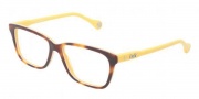 D&G DD1238 Eyeglasses Eyeglasses - 2606 Havana On Yellow