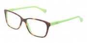 D&G DD1238 Eyeglasses Eyeglasses - 2687 Havana On Green 