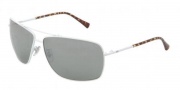 D&G DD6090 Sunglasses Sunglasses - 106/6G Matte White Gray / Silver Mirror 