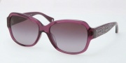 Coach HC8036F Sunglasses Sunglasses - 50428H Purple / Purple Gradient 
