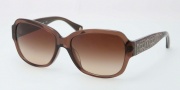Coach HC8036F Sunglasses Sunglasses - 507313 Brown / Brown Gradient 