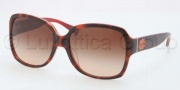 Coach HC8043F Sunglasses Sunglasses - 508813 Tortoise Orange / Brown Gradient 