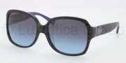 Coach HC8043F Sunglasses Sunglasses - 509117 Black Blue Grey / Blue Gradient 