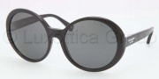 Coach HC8046F Sunglasses Sunglasses - 500287 Black / Grey Solid