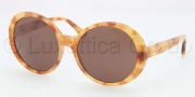 Coach HC8046F Sunglasses Sunglasses - 509373 Dark / Vintage Tortoise BR Solid