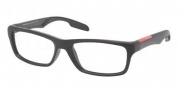 Prada Sport PS 04DV Eyeglasses Eyeglasses - 1B0101 Black Sand / Demo Lens