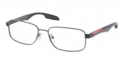 Prada Sport PS 52DV Eyeglasses Eyeglasses - AAG101 Asphalt Demi Shiny 
