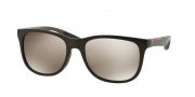 Prada Sport PS 03OS Sunglasses Sunglasses - NAS1C0 Brown Demi Shiny / Brown Mirror Gold