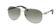 Prada Sport PS 51OS Sunglasses Sunglasses - 1BC3M1 Silver / Gray Gradient 