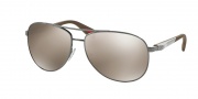 Prada Sport PS 51OS Sunglasses Sunglasses - 5AV1C0 Gunmetal / Mirror Gold 