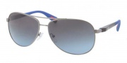 Prada Sport PS 51OS Sunglasses Sunglasses - 5AV5I1 Gunmetal / Grey Blue Gradient 