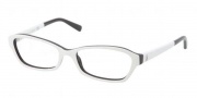 Ralph Lauren RL6097 Eyeglasses Eyeglasses - 5392 Top White / Black Demo Lens