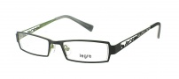 Legre LE5017 Eyeglasses Eyeglasses - 1104 Matte Black / Lime Back 