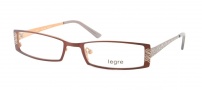 Legre LE5008 Eyeglasses Eyeglasses - 1163 Dark Brown / Gold Back 