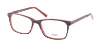 Legre LE218 Eyeglasses Eyeglasses - 672 Buffalo Horn / Red 