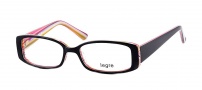Legre LE143 Eyeglasses  Eyeglasses - 462 Black / Candy Cane