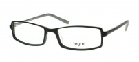 Legre LE125 Eyeglasses Eyeglasses - 324 Black / Silver 3D Pattern 