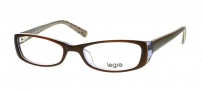 Legre LE105 Eyeglasses Eyeglasses - 603 Brown / See through Grey / Black Spots