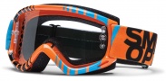 Smith Optics Fuel V.1 Max Moto Goggles Goggles - Orange - Blue Vert / Clear AFC