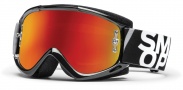 Smith Optics Fuel V.1 Max M Moto Goggles Goggles - Gloss Black / Red Mirror