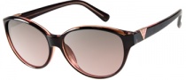 Guess GU 7159 Sunglasses Sunglasses - BRN-62: Dark Brown 