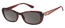 Guess GU 7210 Sunglasses Sunglasses - BU-3: Burgundy Milky