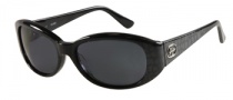 Guess GU 7220 Sunglasses Sunglasses - BLK-3: Black