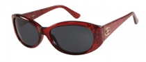 Guess GU 7220 Sunglasses Sunglasses - BU-3: Burgundy Crystal 