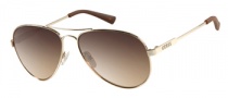 Guess GU 7228 Sunglasses Sunglasses - GLD-34: Shiny Gold 