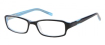 Bongo B Feisty Eyeglasses Eyeglasses - BLK: Black Blue 