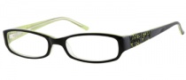 Bongo B Juliet Eyeglasses Eyeglasses - BLKGRN: Black 