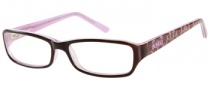 Bongo B Lacey Eyeglasses Eyeglasses - BRN: Brown Crystal 