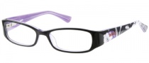Bongo B Layla Eyeglasses Eyeglasses - BLKPUR: Black Purple 