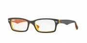 Ray Ban RY1530 Eyeglasses Eyeglasses - 3588 Top Brown On Yellow