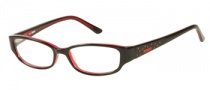 Bongo B Tara  Eyeglasses Eyeglasses - BLK: Black Red